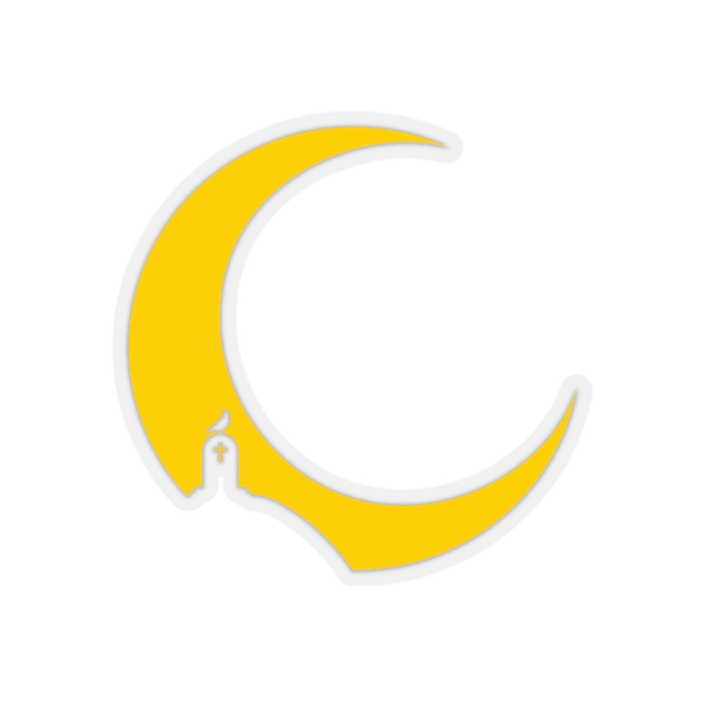 Moon Logo Decal