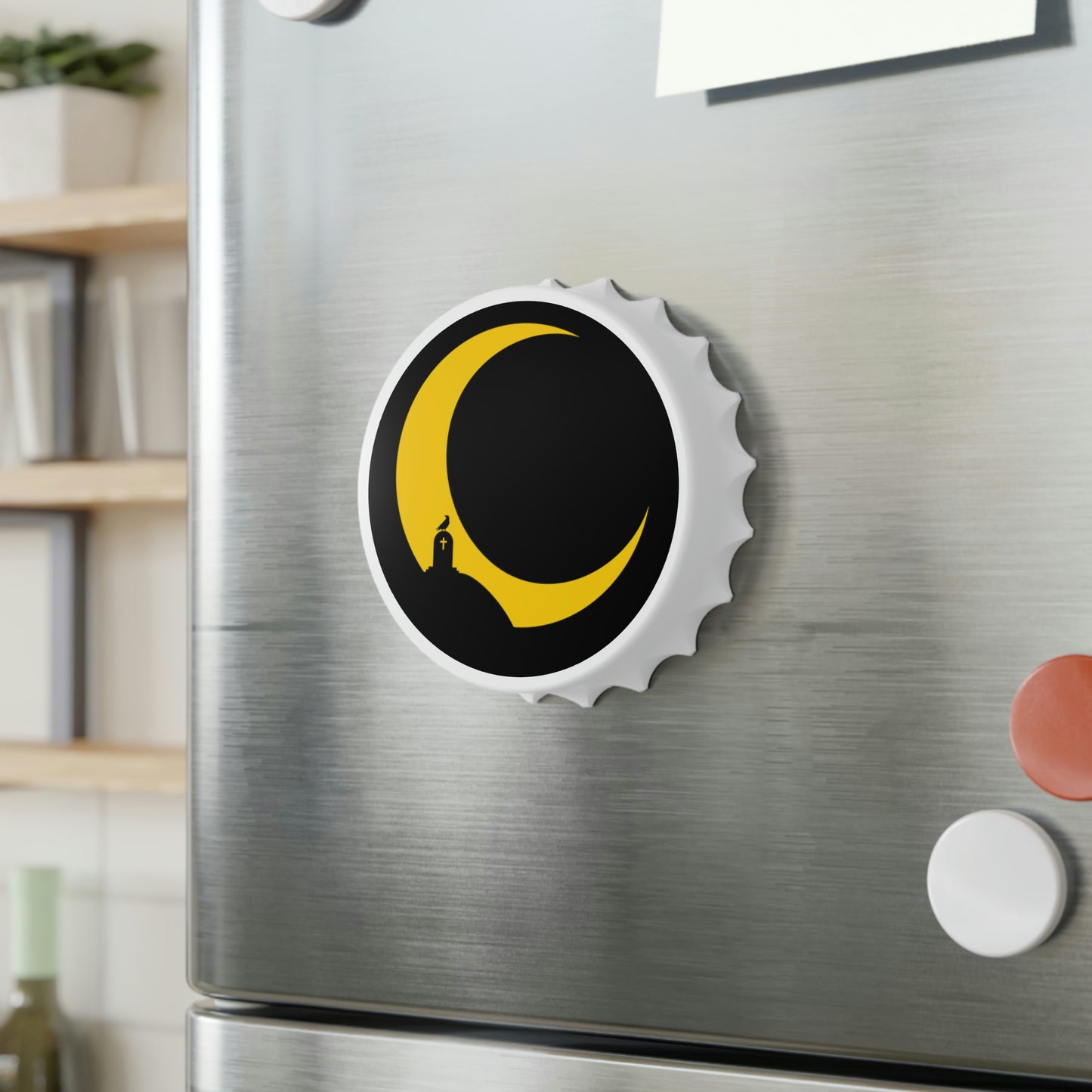 Moon Logo Bottle Opener